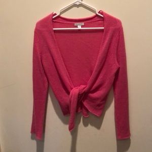 Oprah’s favorite tie front sweater